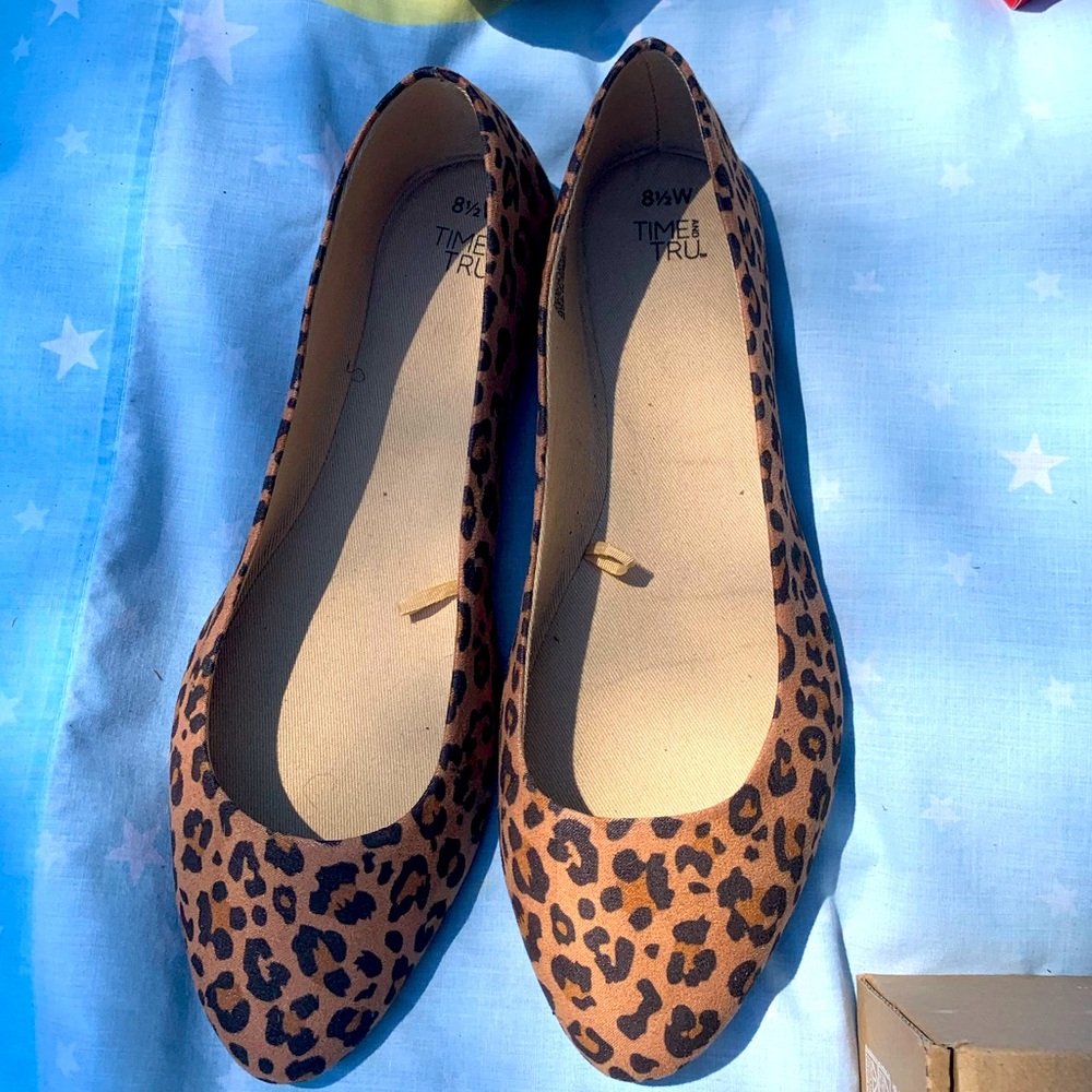 Leopard print shoes